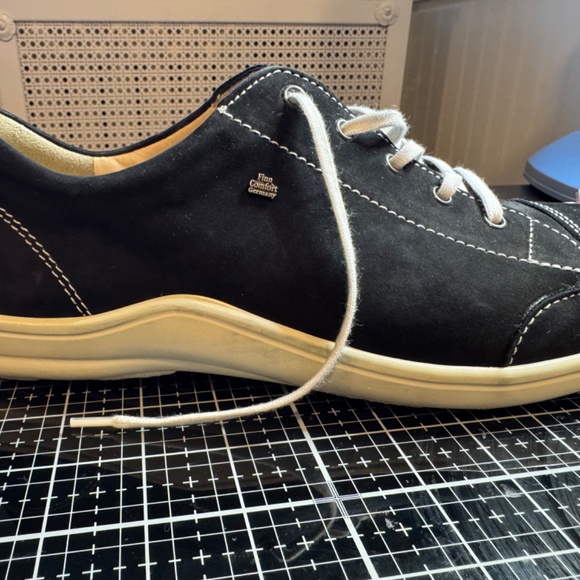 Black Finn Comfort Baden Kaffee Nubuck Shoes (Mens EU Size 42/US Size 8) main image 6